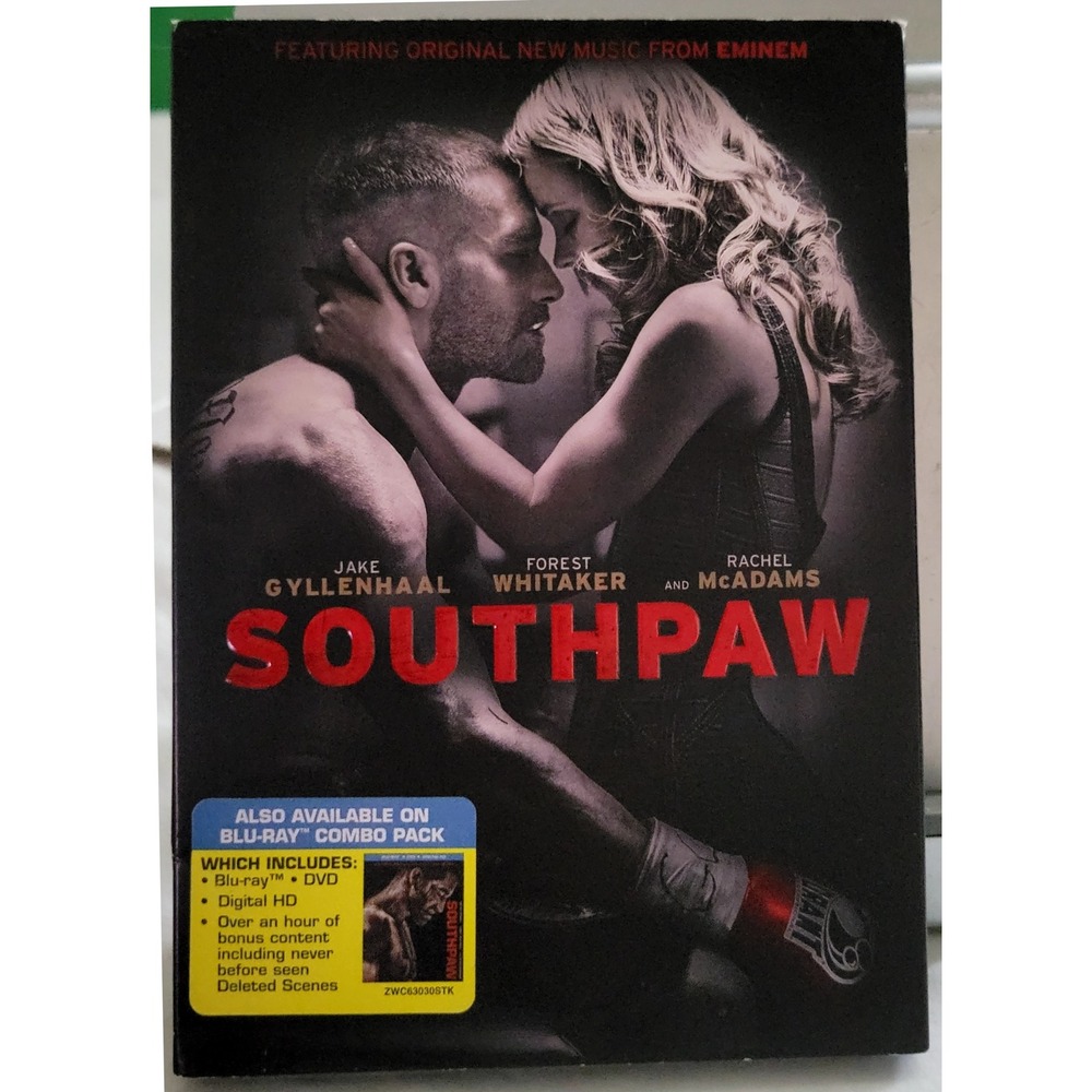 Southpaw DVD Brand New Sealed with Slipcover 2015 Jake‎ Gyllenhaal Eminem